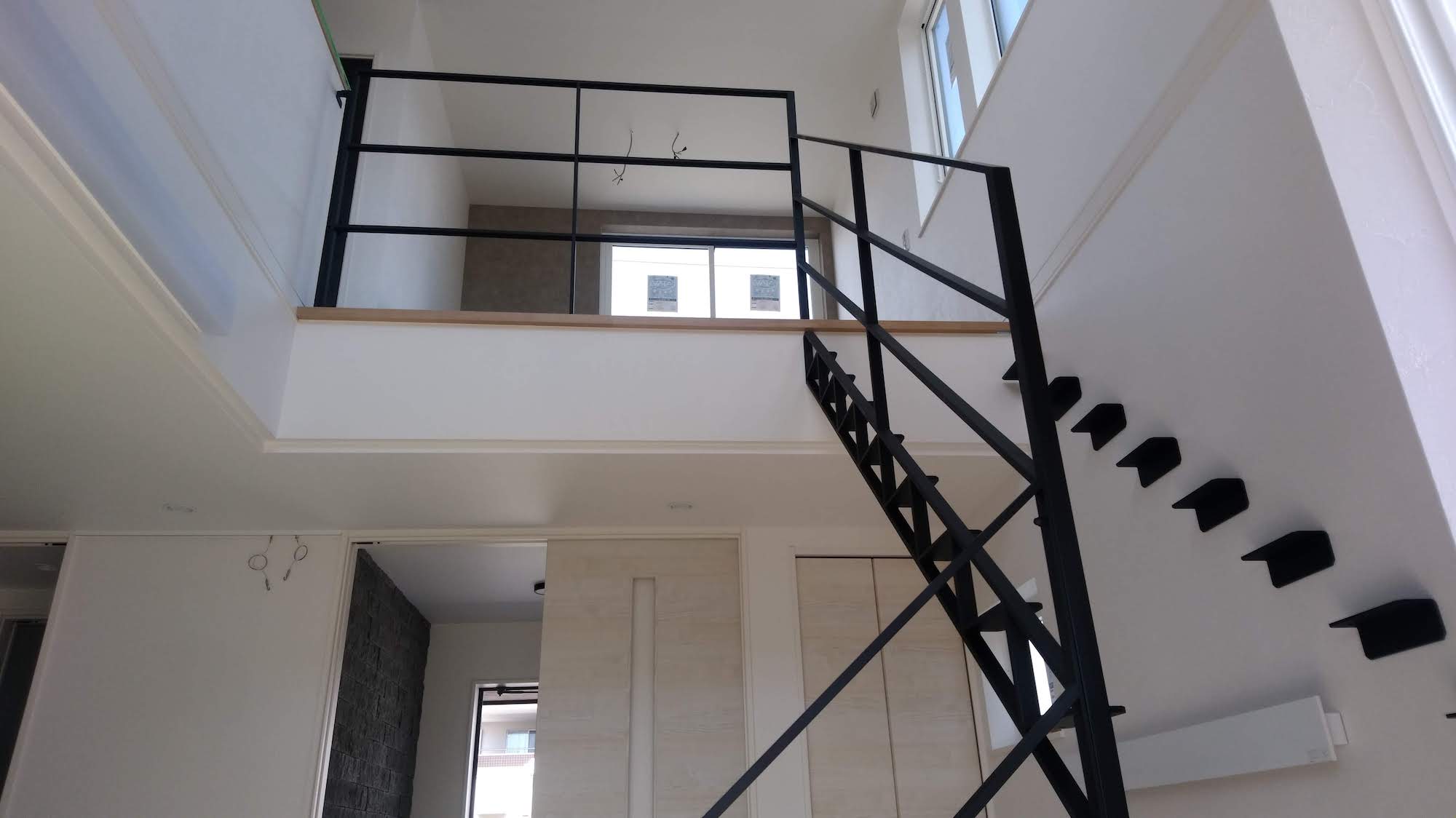 サイズ変更可能!IRON アイアン 階段 スケルトン 男前 インテリア おしゃれ サイズ変更可能!IRON アイアン 階段 スケルトン 男前 インテリア